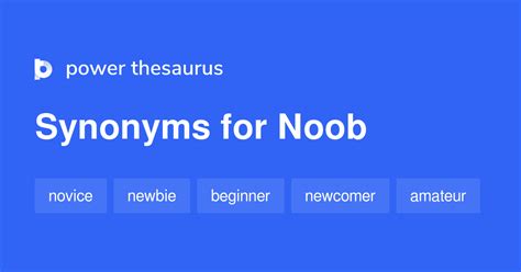 synonym of noob.